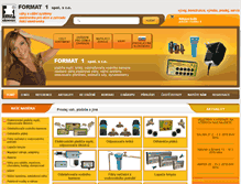 Tablet Screenshot of format1.cz